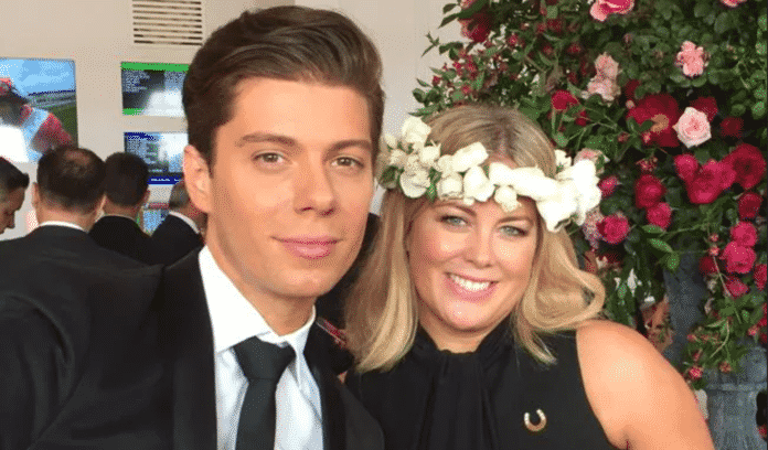 MIchael Pell and Sam Armytage (image - instagram)