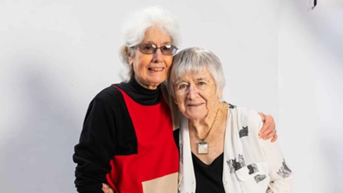 Francesca Curtis and Phyllis Papps (image - ABC)