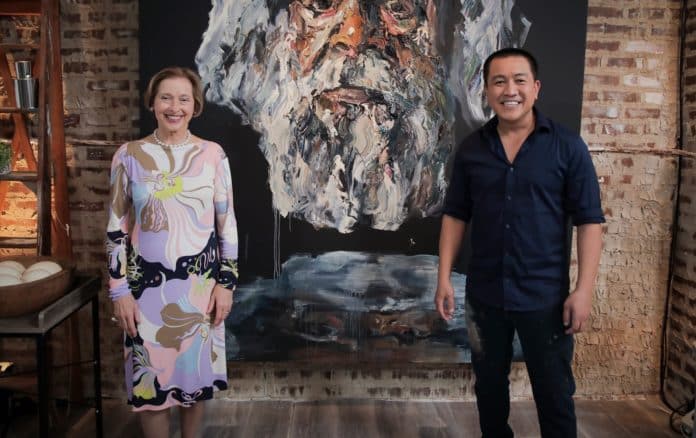 Gai Waterhouse with Anh Do (image - ABC)