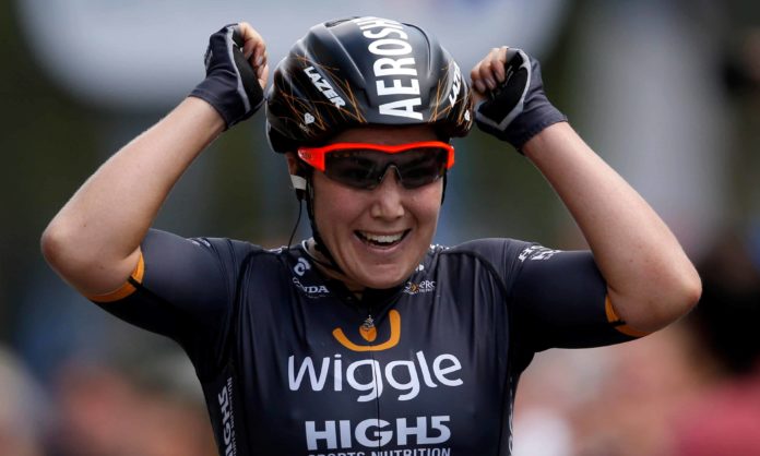 Australian cyclist Chloe Hosking (image - SBS)