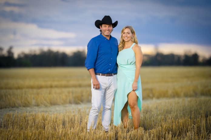 Farmer Will and Jaimee (image - Channel 7)