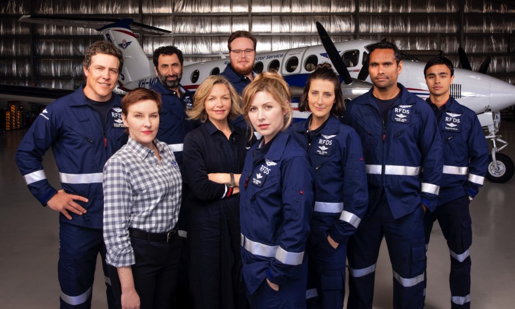 The cast of RFDS (image - Channel 7)