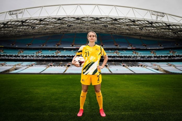 Ellie Carpenter (image - Matildas.com.au)