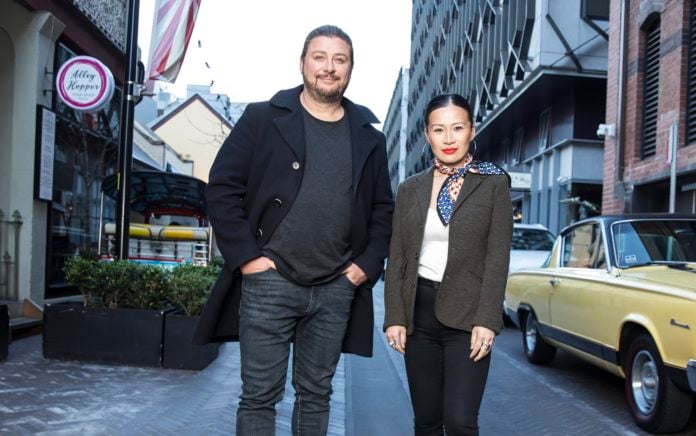 SCOTT PICKETT AND POH LING YEOW (image - Channel 9)