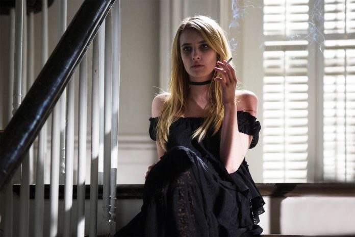Emma Roberts stars in AMERICAN HORROR STORY: COVEN (image - Michelle K. Short/FX Networks/Everett Collection)