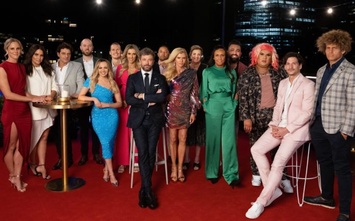 The celebrities participating in CELEBRITY APPRENTICE AUSTRALIA season six, airing in 2022 (image - Nine)