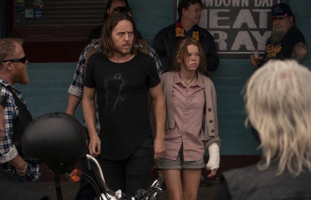 Tim Minchin and Milly Alcock in Upright (image - Foxtel)