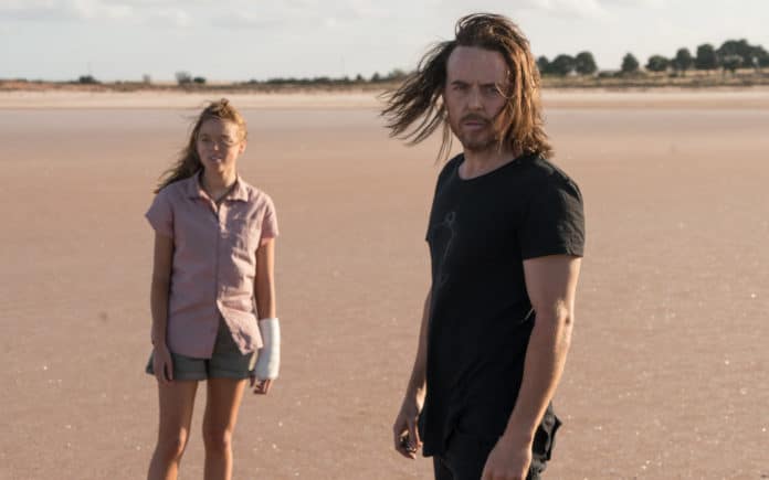 Tim Minchin and Milly Alcock in Upright (image - Foxtel)