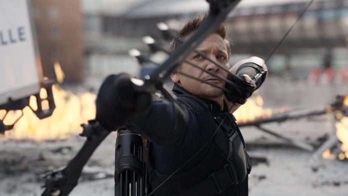 Hawkeye stars Jeremy Renner (image - Marvel Studios/Kobal/REX/Shutterstock)