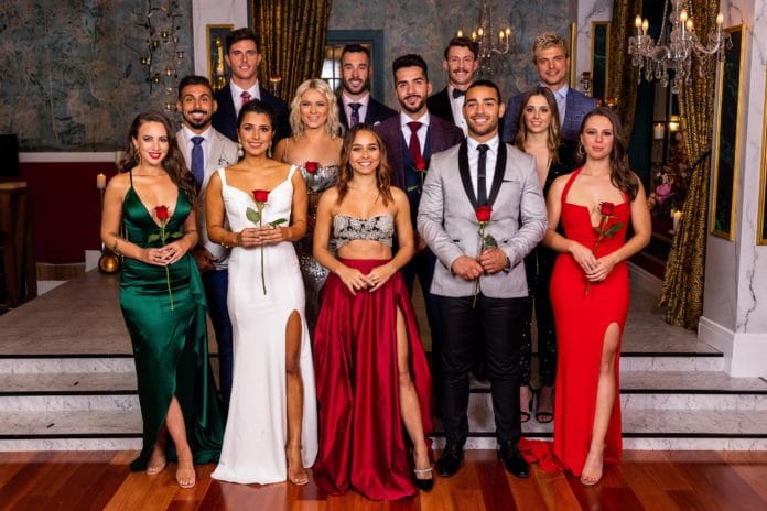 Brooke with her remaining suitors on THE BACHELORETTE AUSTRALIA. (image - 10)