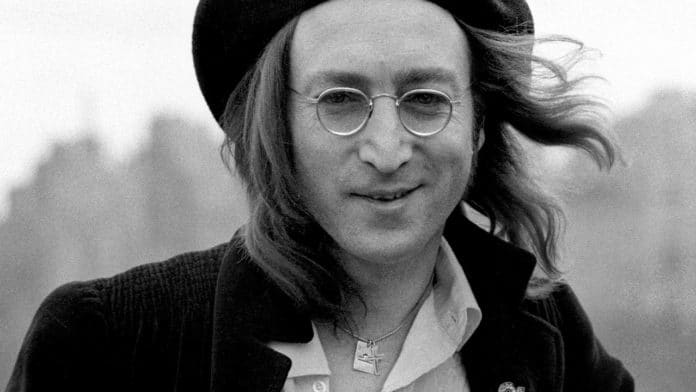 John Lennon in LENNON'S LAST WEEKEND (image - iwonder)