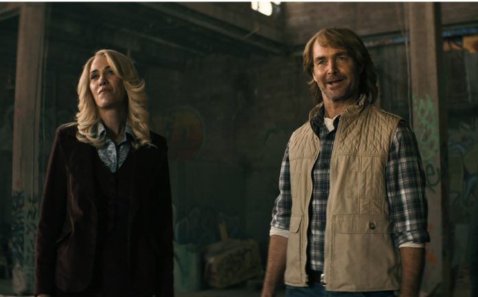 Kristen Wiig and Will Forte star in MACGRUBER (image - Peacock)