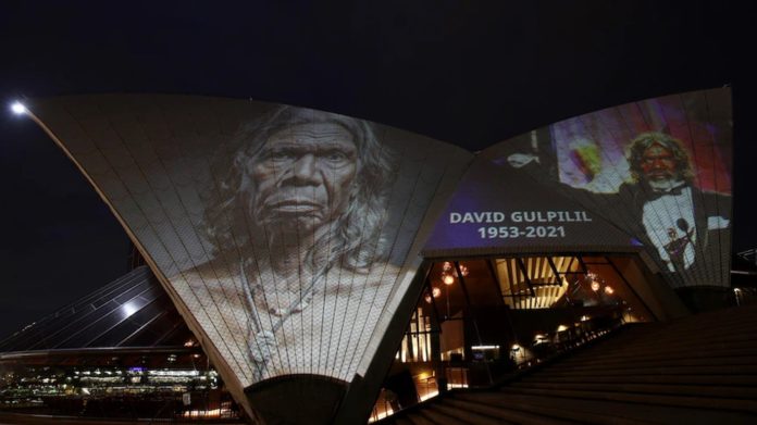 AACTA will present a David Gulpilil tribute on the Sydney Opera House (image - Don Arnold/AACTA)