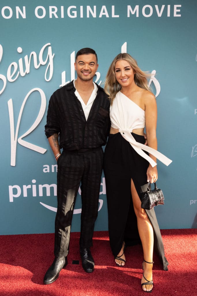 uy and Jules Sebastian walk the red carpet for the Australian Premiere of Being The Ricardos at the Hayden Orpheum Picture Palace, Cremorne (image - Amazon Prime Video)