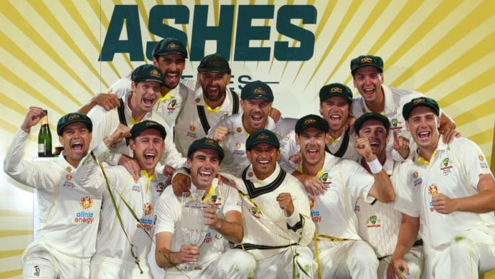 Australia win the Fifth Ashes Test in Hobart (image - cricket.com.au)