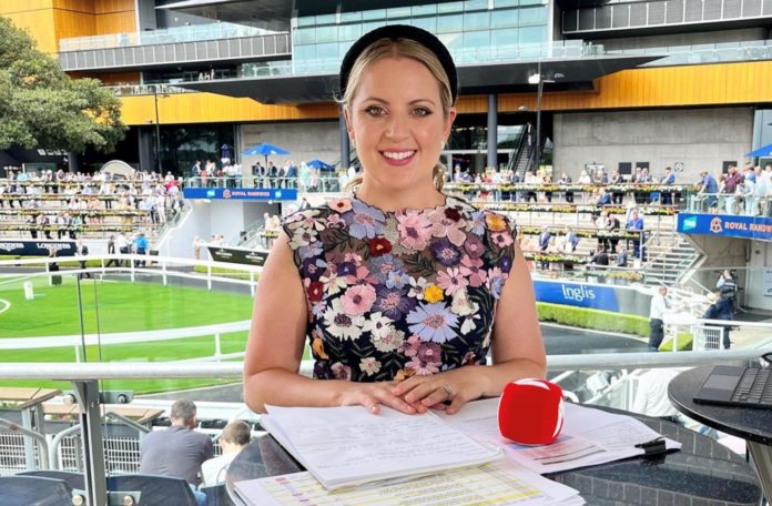 Lizzie Jelfs joins Seven's horse racing commentary team (image - Seven)