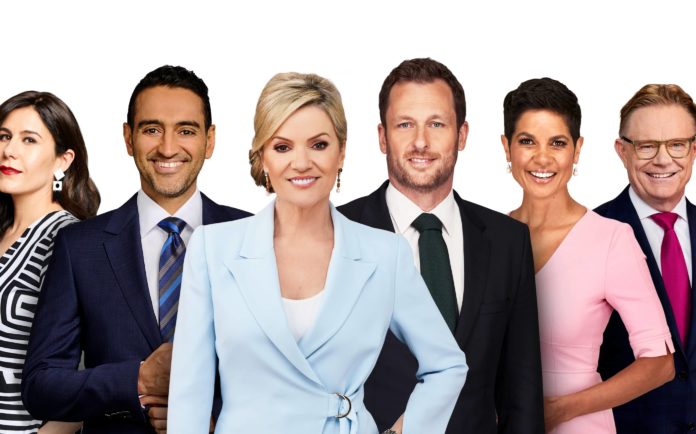 Sandra Sully leads the team for Election Night on Channel 10 (image - Channel 10)