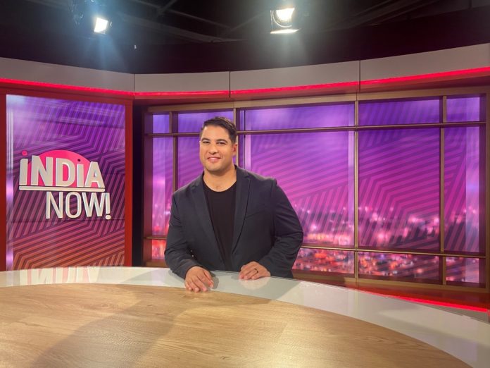 Marc Fennell hosts the new series, INDIA NOW! (image - ABC)