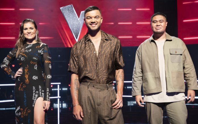The Voice 2022 Team Guy Semi-Finalists Cassidy (L) and Jordan (R) (image - Channel 7)