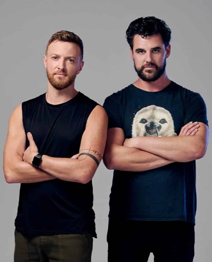 Stathi & Matt - Cast of Hunted Australia 2022 (image - Channel 10)
