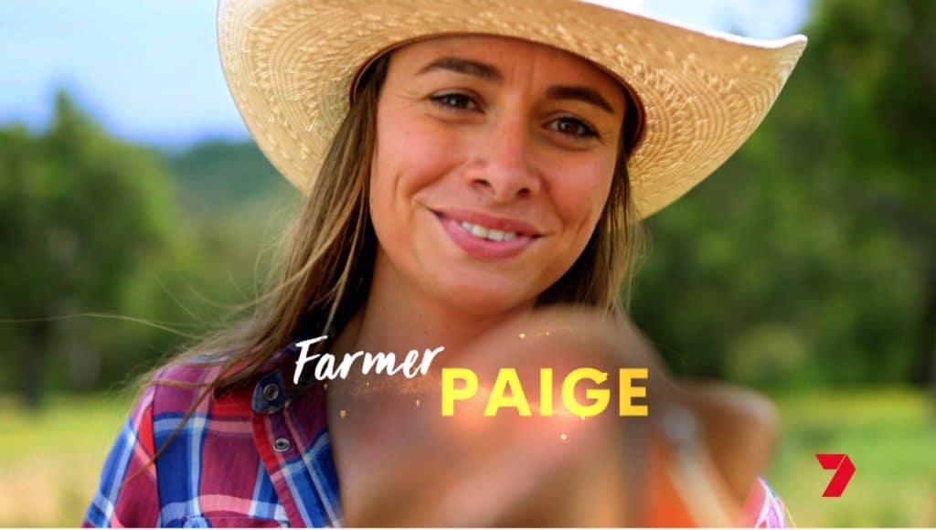 Paige - Farmer Wants A Wife Australia 2022 (image - Channel 7)
