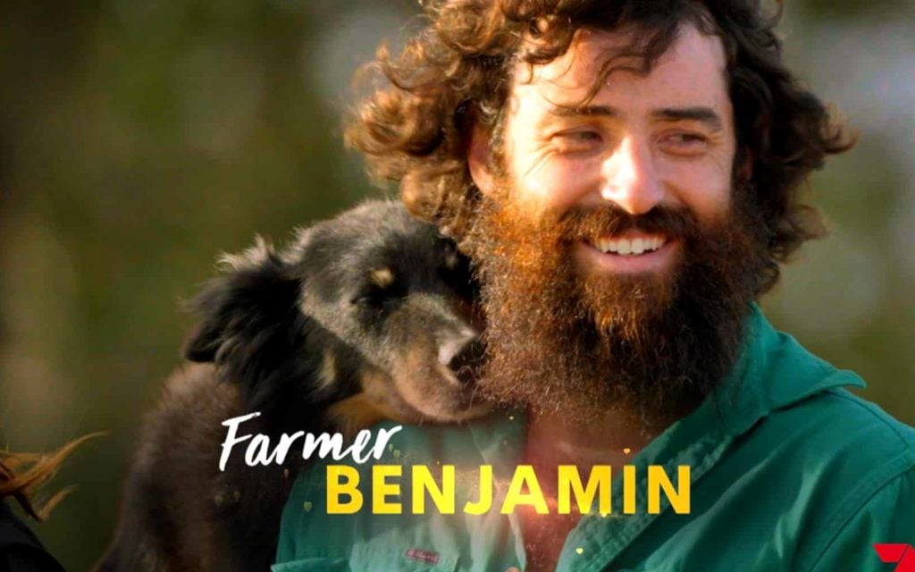 Benjamin - Farmer Wants A Wife Australia 2022 (image - Channel 7)
