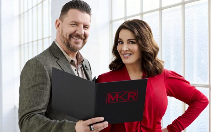 Manu Feildel and Nigella Lawson host MKR (image - Seven)