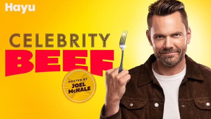 Celebrity Beef hosted by Joel McHale (image - Hayu)