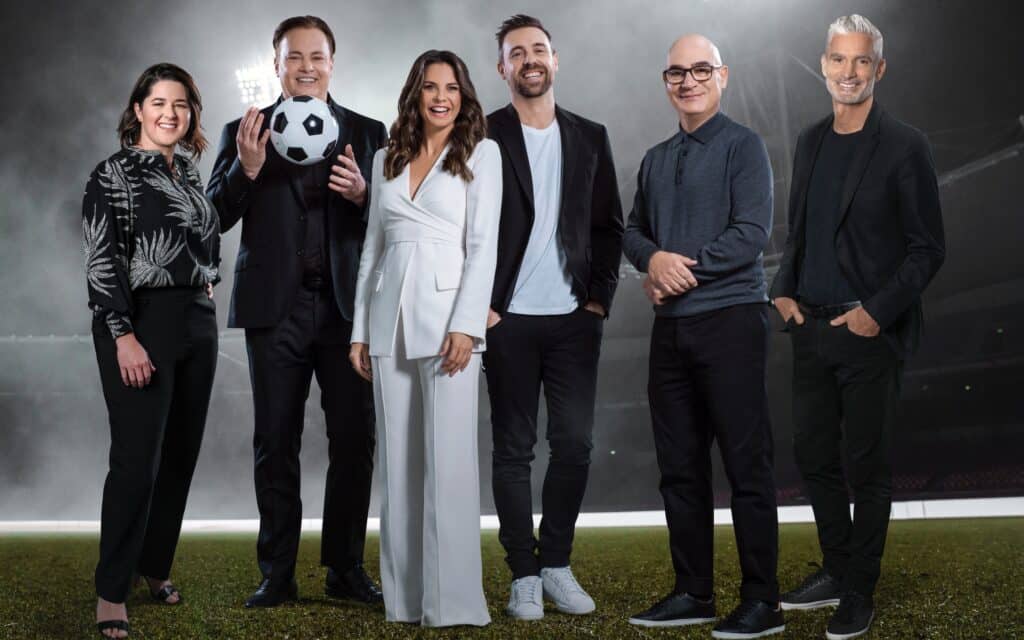 SBS commentary team for the FIFA World Cup Qatar 2022 (image - SBS)