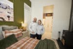 Tom and Sarah Jane take out Master Bedroom week on THE BLOCK (image - Nine)
