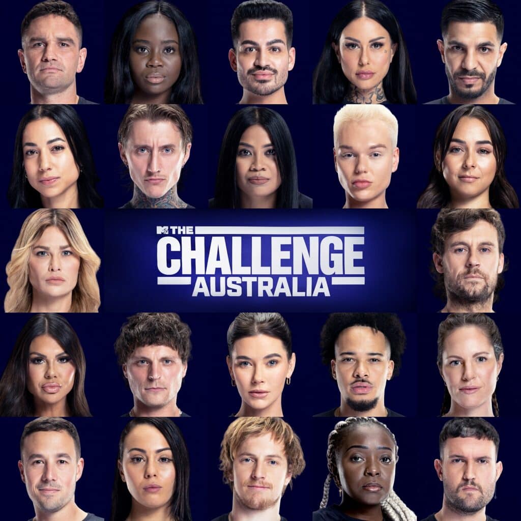 The Challenge Australia Cast (image - Channel 10)