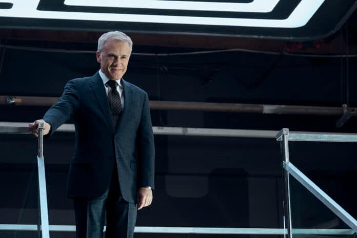 Christoph Waltz stars in THE CONSULTANT (image - Prime Video)
