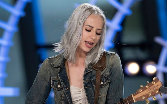 Australian Idol contestant Isabella Vicente (image - Channel 7)
