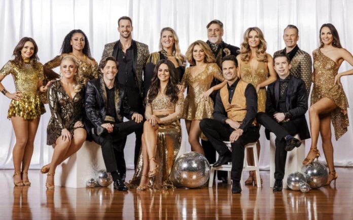 The cast of Dancing With The Stars 2023 (image - Channel 7)