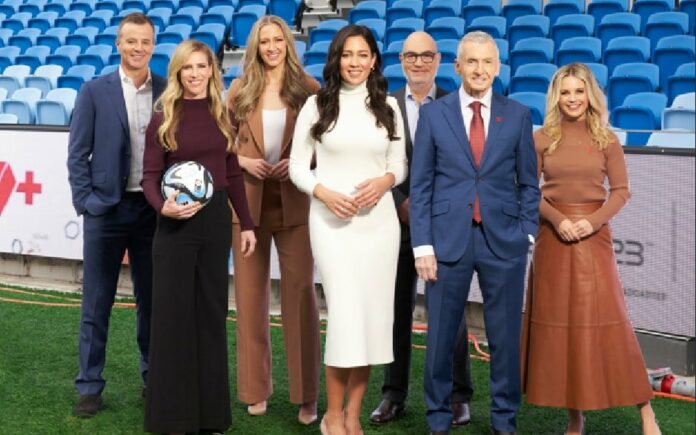 FIFA Women's World Cup Commentary Team (image - Channel 7)