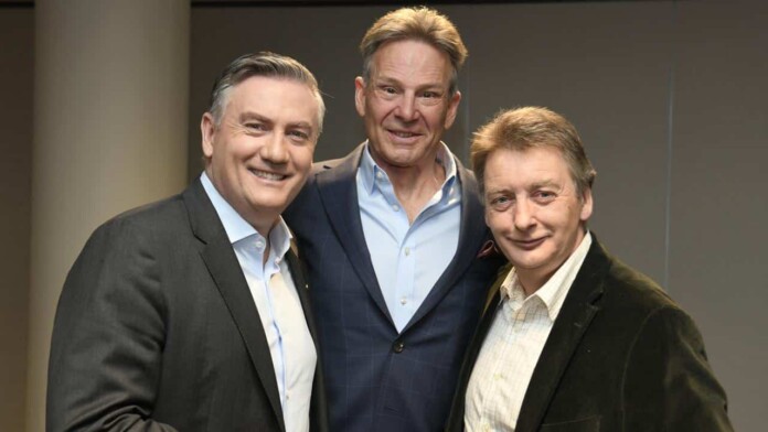 Eddie McGuire, Sam Newman and Trevor Marmalade (image - News Corp)