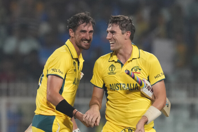 Australia win and progress through the ICC ODI WORLD CUP Final (image - WWOS)