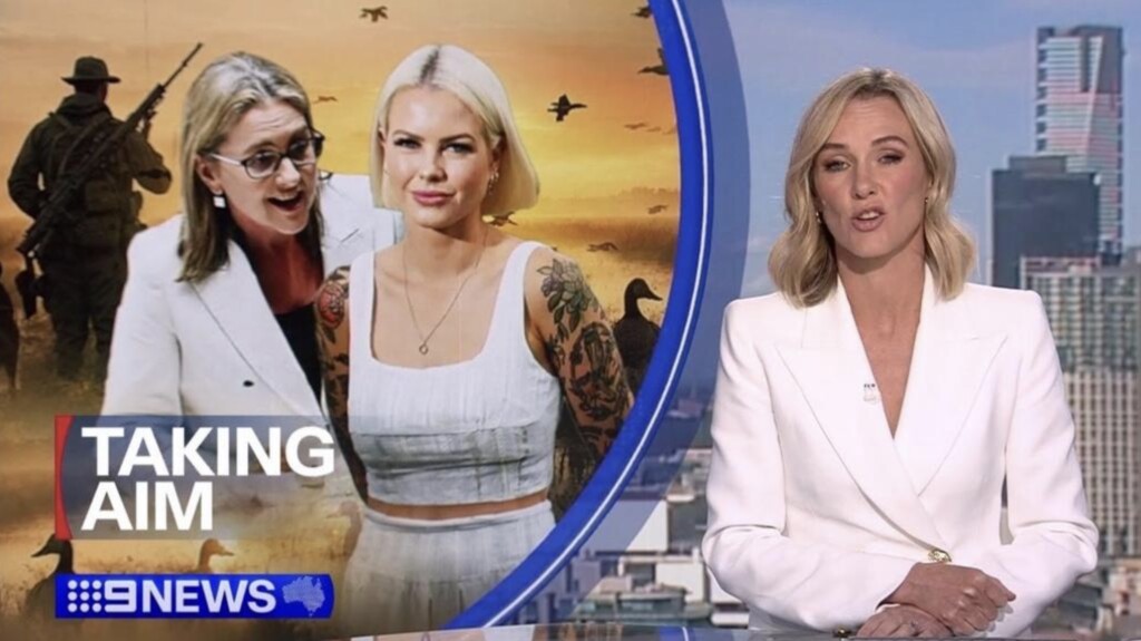 NINE NEWS Apologises for Altered Image of MP Georgie Purcell