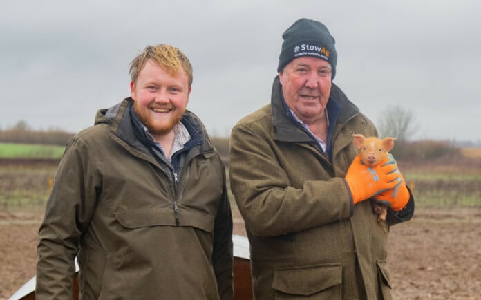 Join Jeremy and team for new challenges in 'Clarkson's Farm' Series 3, starting May 3 on Prime Video.
