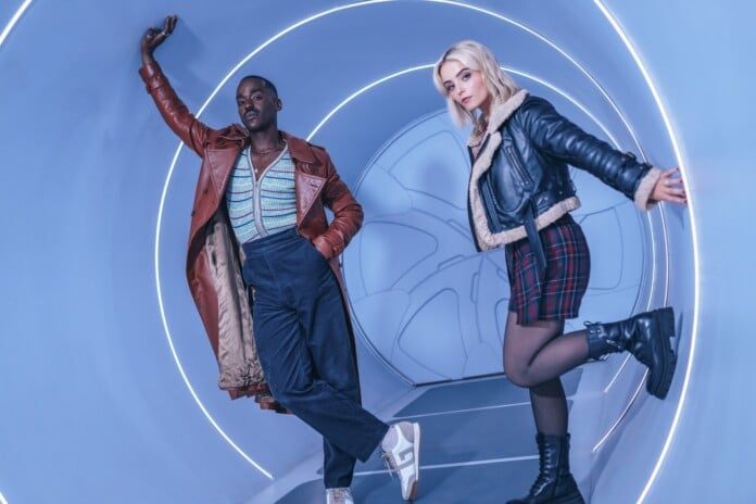 Ncuti Gatwa and Millie Gibson star in the fourteenth season of the new era of DOCTOR WHO (image - Disney+)