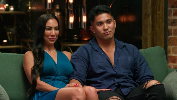 Jade and Ridge are flourishing in MARRIED AT FIRST SIGHT (image - Nine)