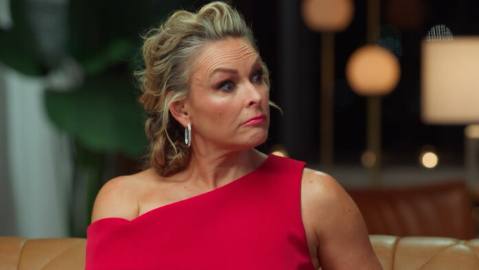 Expert Mel Schilling is surprised by the revelation at the final commitment ceremony on MARRIED AT FIRST SIGHT (image - Nine)